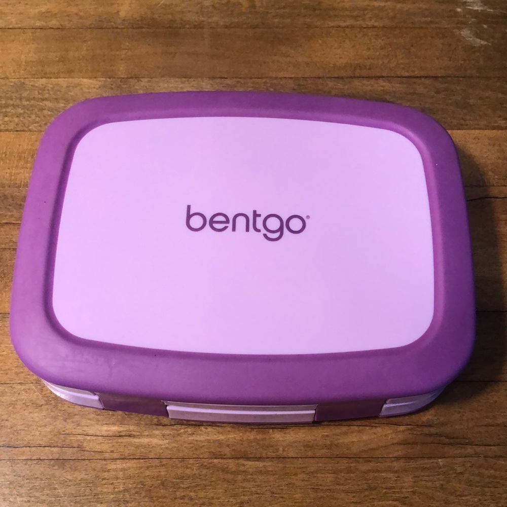 Bento box Pink/ Purple Plastic